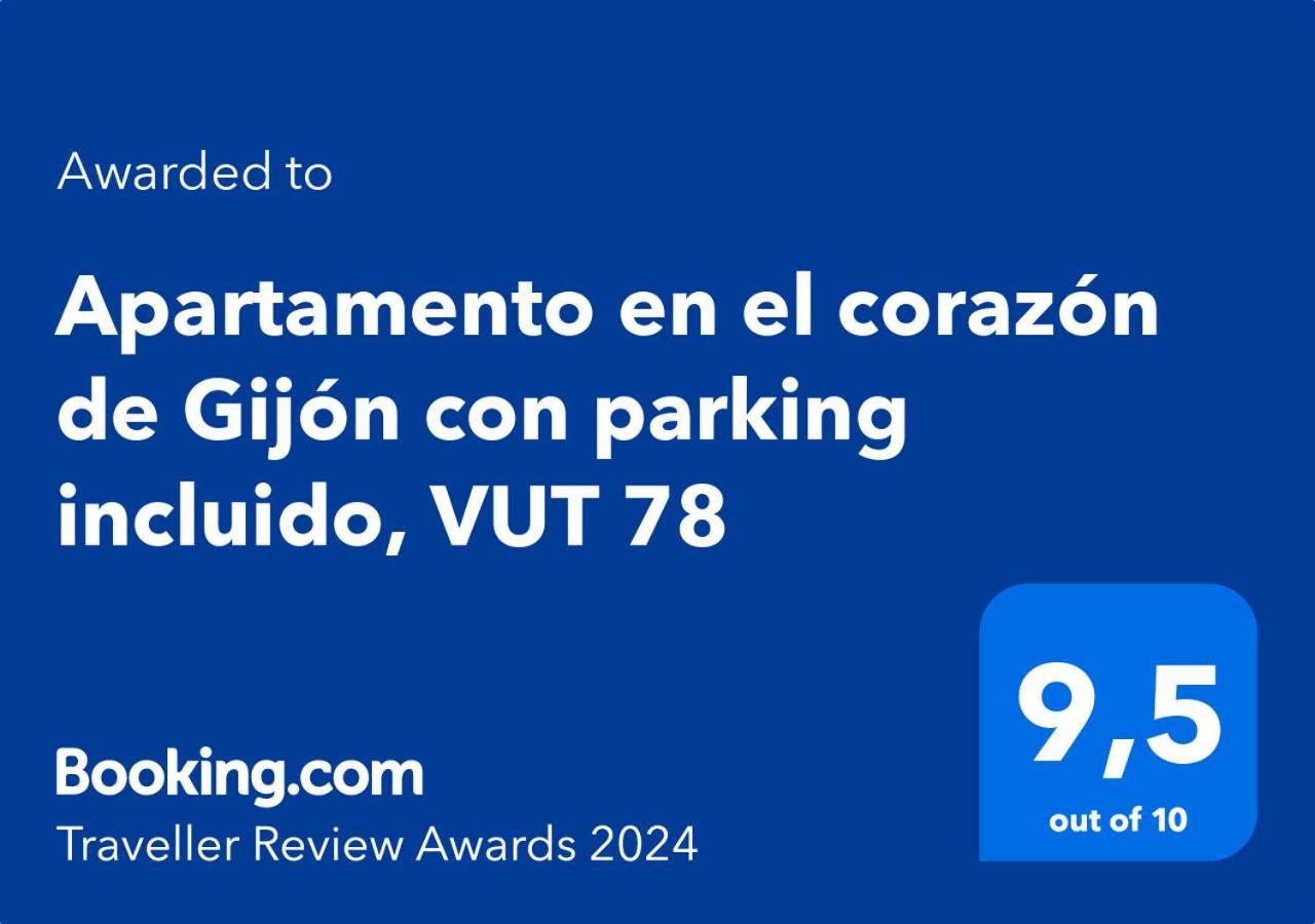 Apartamento En El Corazon De Gijon Con Parking Incluido, Vut 78 Экстерьер фото